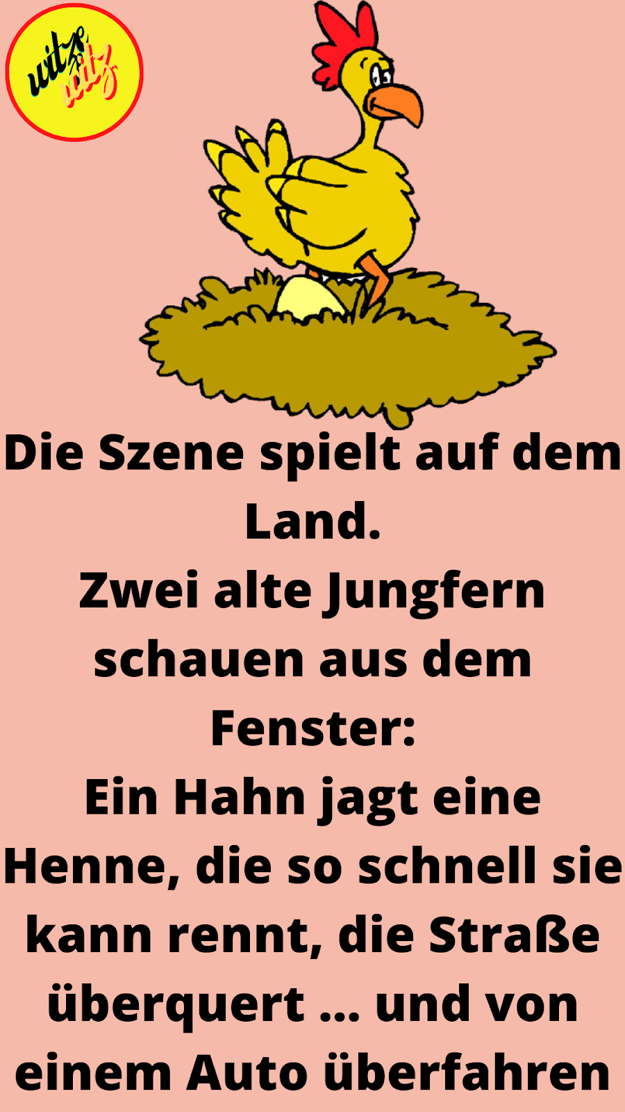 HUHN- UND HAHN-WITZ